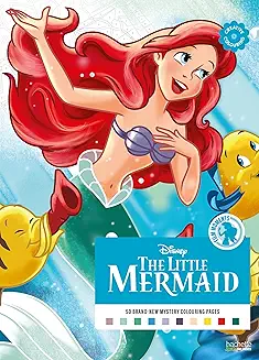 Mystery Colouring - Film Moments The Little Mermaid: Colour the numbers and reveal the picture!